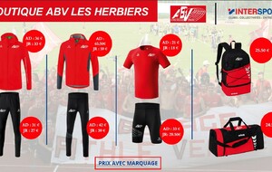 Essayage tenue ABV Les Herbiers