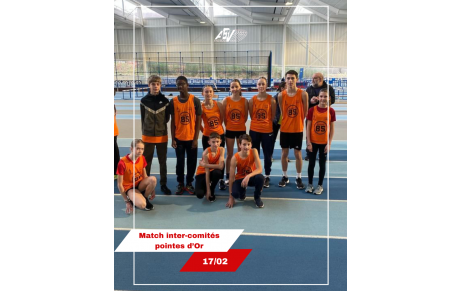 Match inter-comités benjamins / minimes