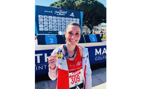 Agate Violleau Championne de France de Marathon - CATM0